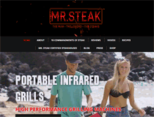 Tablet Screenshot of mrsteak.com